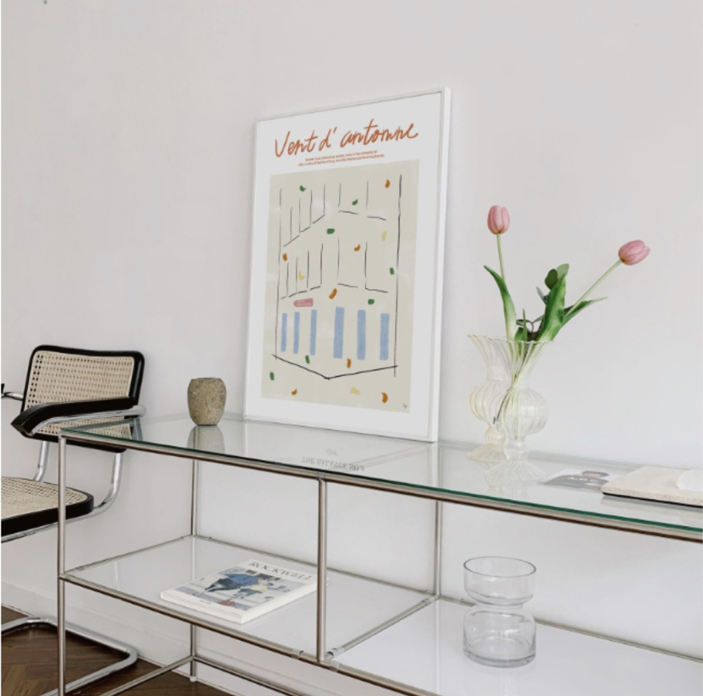 korea韩国设计艺术风家居海报