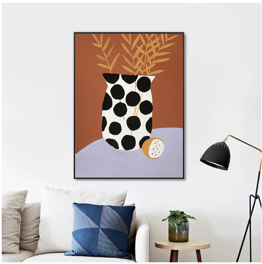 frangine nadezda 抽象艺术 波点麦芽 小众艺术插画海报 装饰画