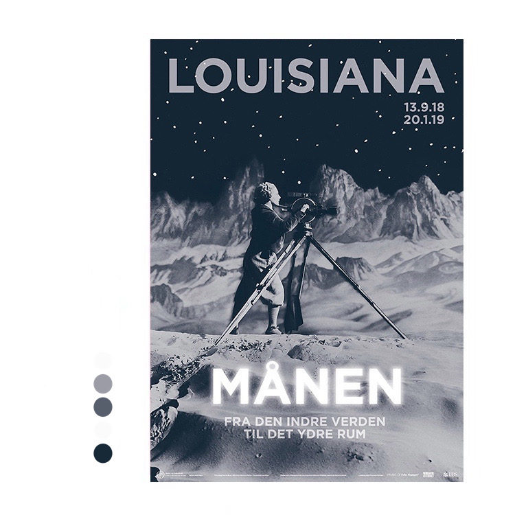 弗里茨·朗 从内在世界到外太空展览海报 小众科幻电影装饰画