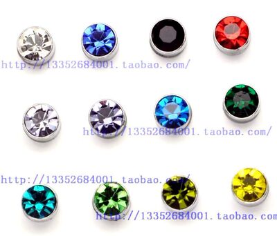 6mm磁铁耳钉磁性耳环磁吸磁石