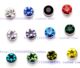 磁性耳环 4031 无需耳洞耳环 24色 磁吸磁石耳钉 6MM磁铁耳钉