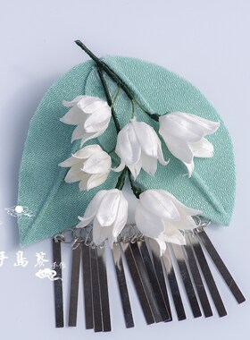 日本和服浴衣森系两用发簪