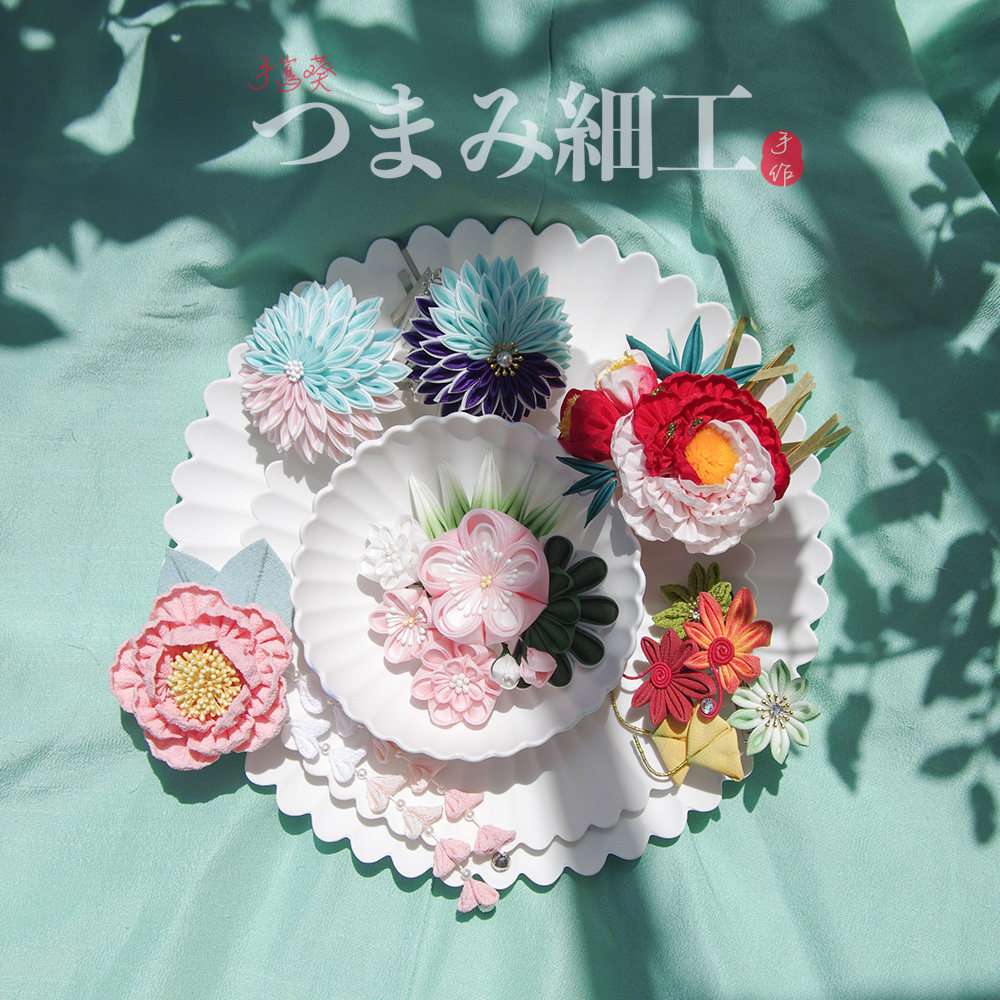 手工发簪日本和风发饰日式传统和服簪子花簪花嫁配饰汉服女童 小编推荐 Wepost 全民代运 马来西亚中国淘宝代运与集运专家