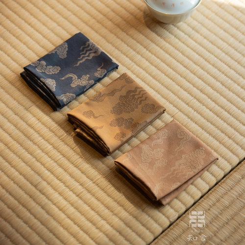 知舍·精棉云纹茶巾 知舍织造 瞬吸水 传统纹样 原创设计