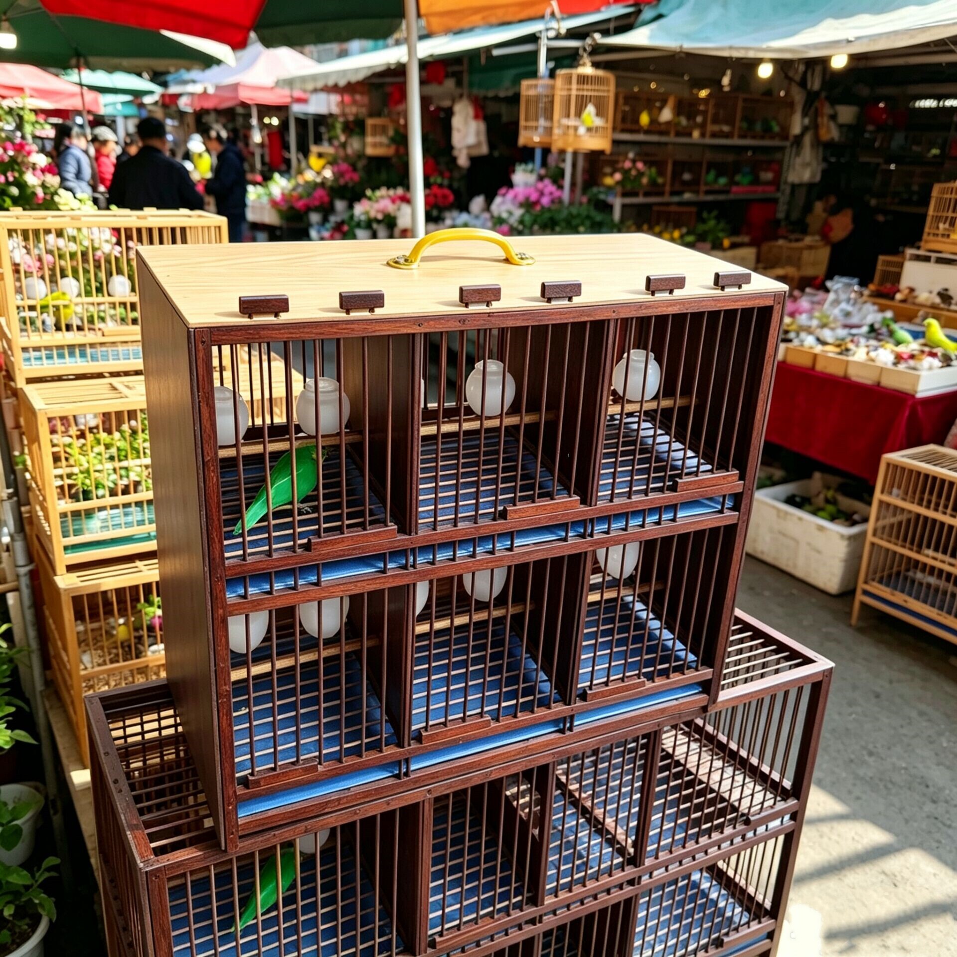 画眉专用大号鸟笼单层排笼