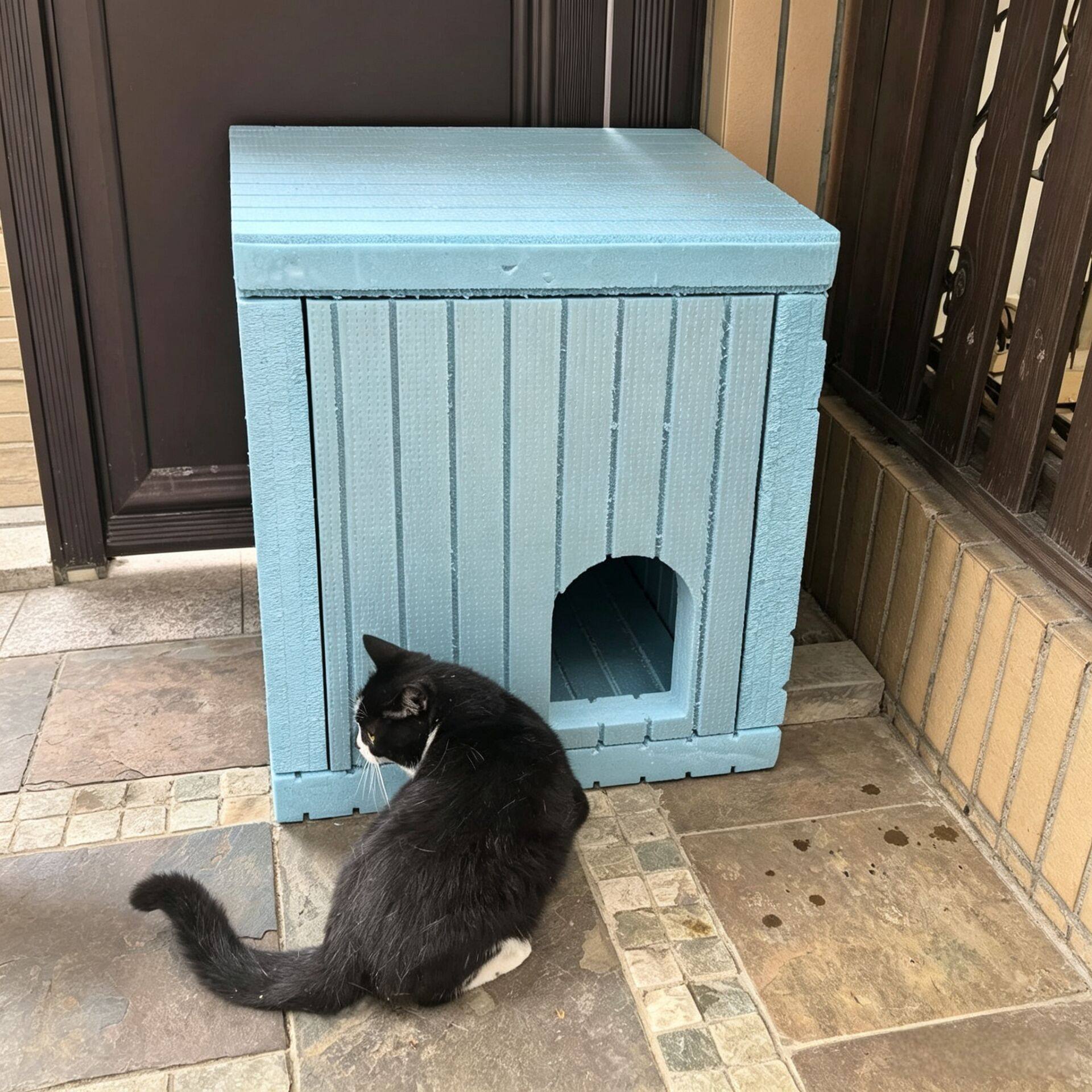 保温板流浪猫屋便捷组装