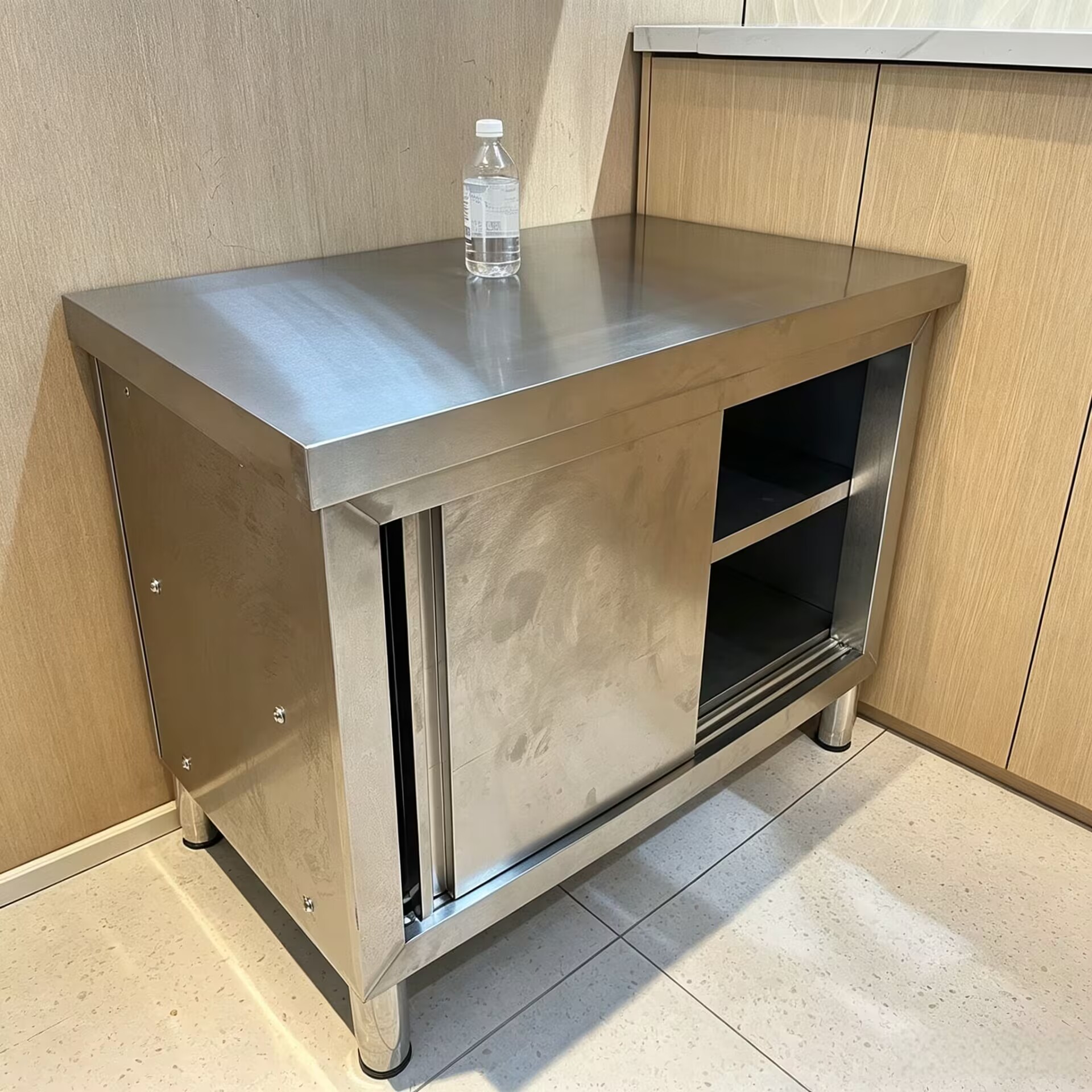 家用组装厨房不锈钢柜不锈钢
