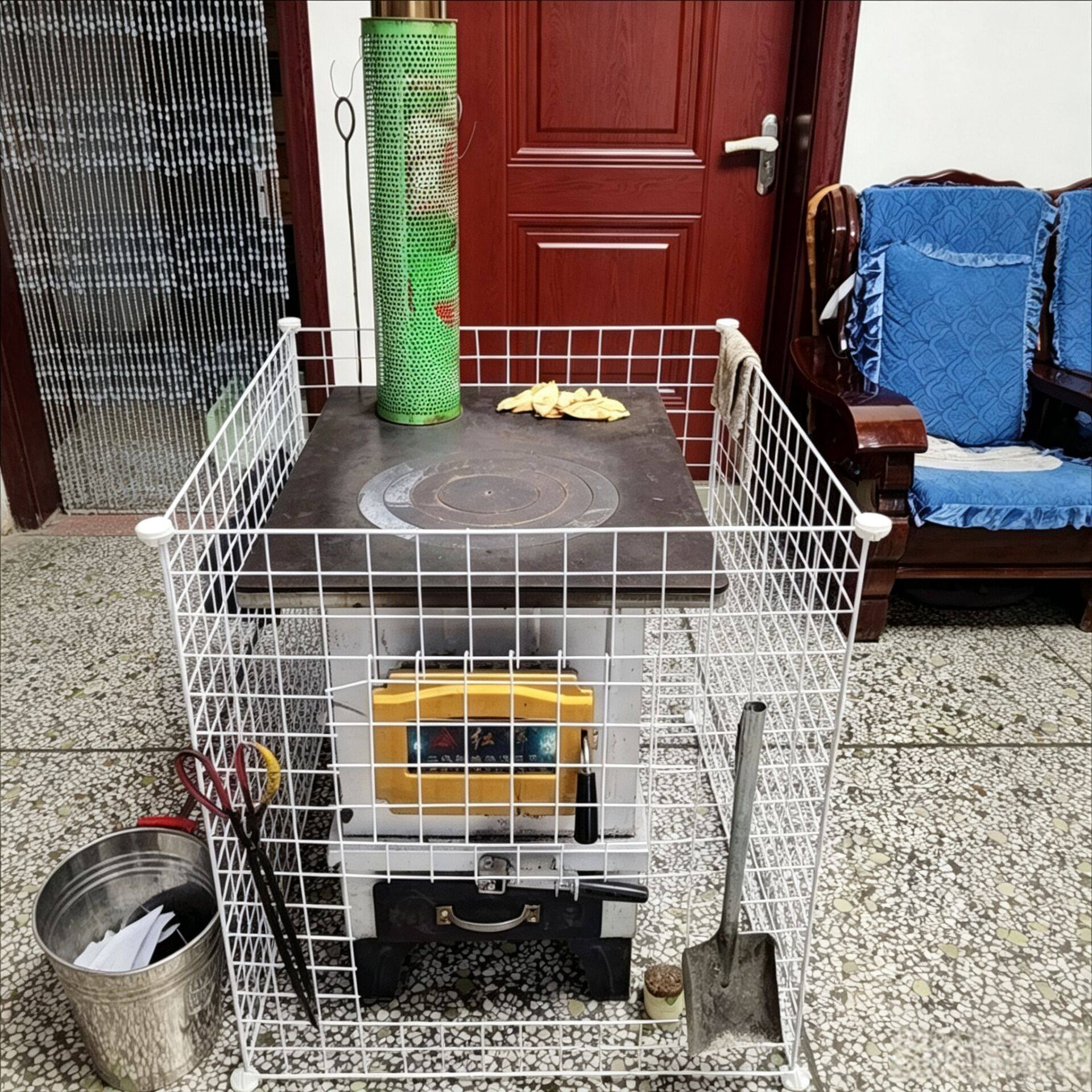 火炉防烫围栏网室内家用