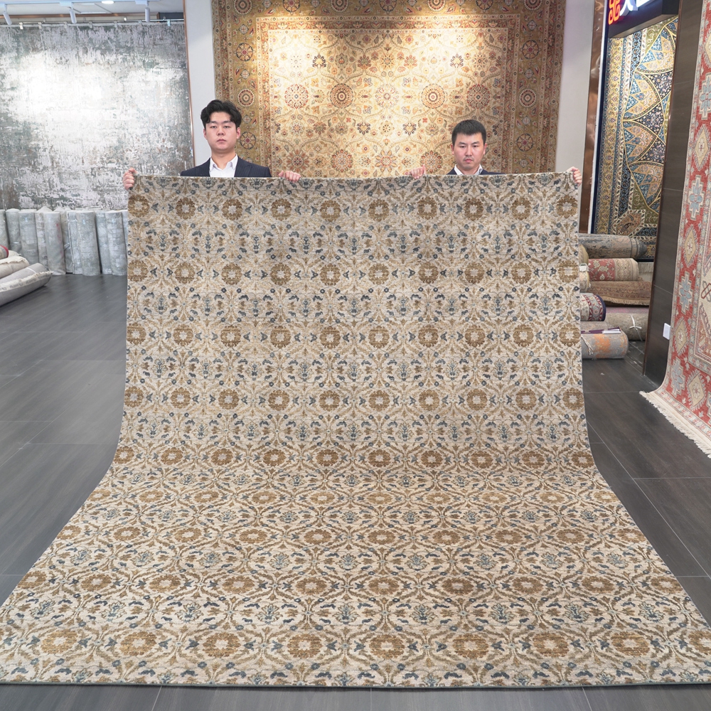 天匠别墅地毯进口羊毛地毯全国别墅上门试铺247x302cm