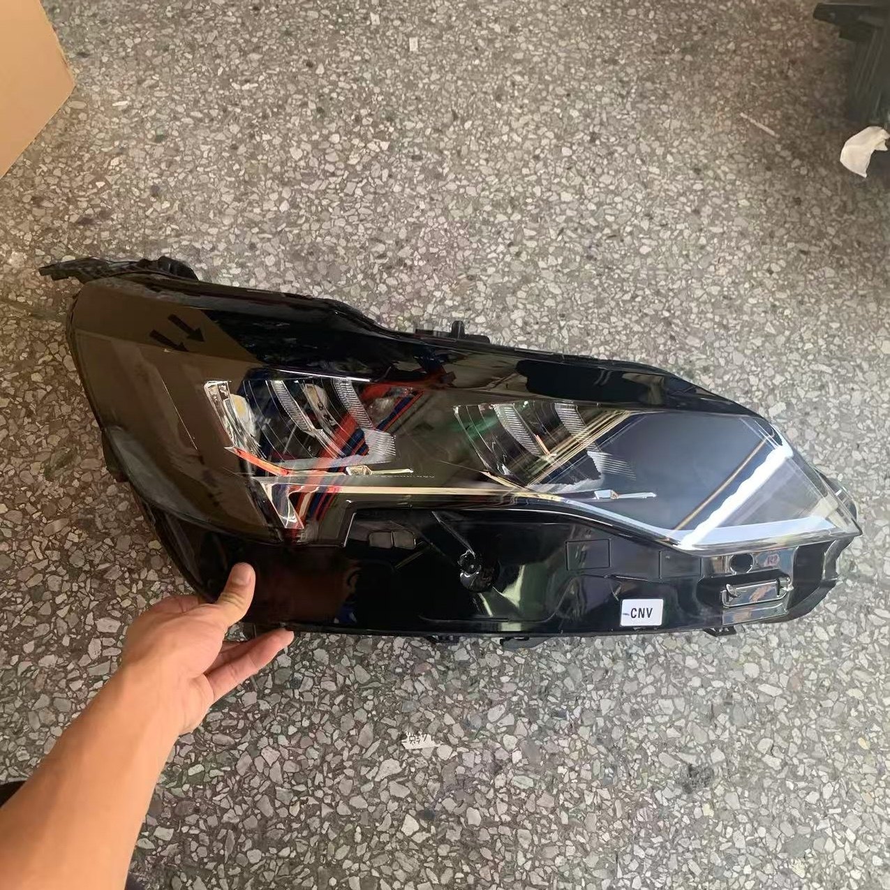 适用于新款标致4008 5008LED大灯总成21款原厂可升级配件拆车