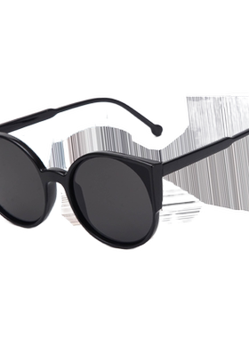 【清仓捡漏】墨镜女韩版潮gm太阳镜圆脸网红大脸街拍防紫外线眼镜