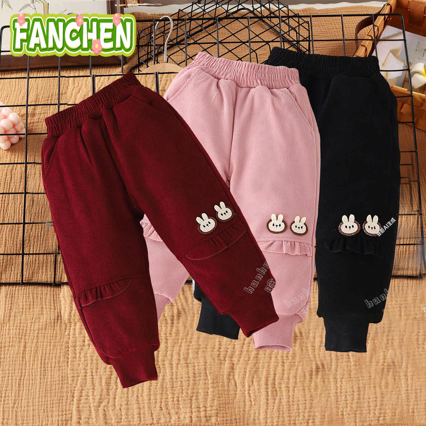 今日秒杀女童一条过冬加厚棉裤