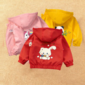 女宝宝小童薄款 女童外套春季 新款 2026春装 超好看时髦防风风衣 薄款