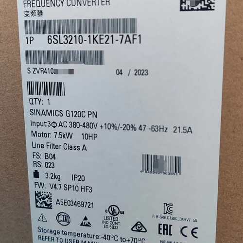 (议价)6SL3210-1KE21-7AF1/6SL32101KE2