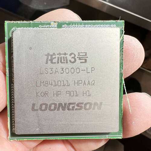 (议价)器CPU 龙芯3号 LS3A3000-LP 旧货切板