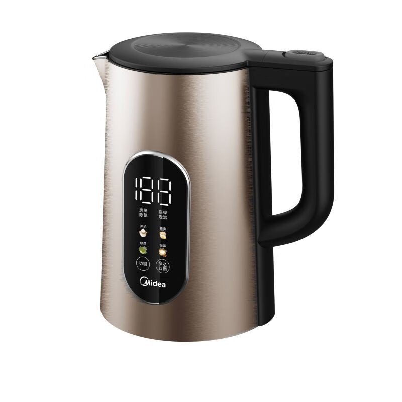 Midea/美的 MK-SEK1511电热水壶四段调温泡奶316不锈钢除氯烧水壶