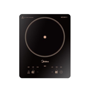 美 电磁炉2200W350mm大面板9档火力调节特色22XA12 Midea