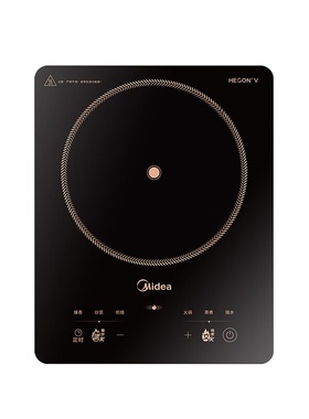 美的（Midea）电磁炉2200W350mm大面板9档火力调节特色22XA12