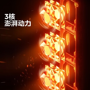 美的暖风机取暖器立式速热家用卧室石墨烯除醛陶瓷发热HFT22FBR