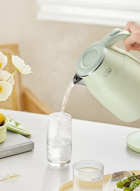 小熊电热水壶ZDH-Q15Z3家用烧水壶不锈钢自动断电1.5L容量开水壶