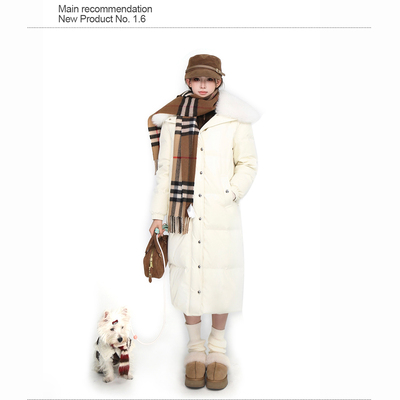 现货【小樽情书】限定雪季！90白鹅绒”大绒朵”御寒版羽绒服