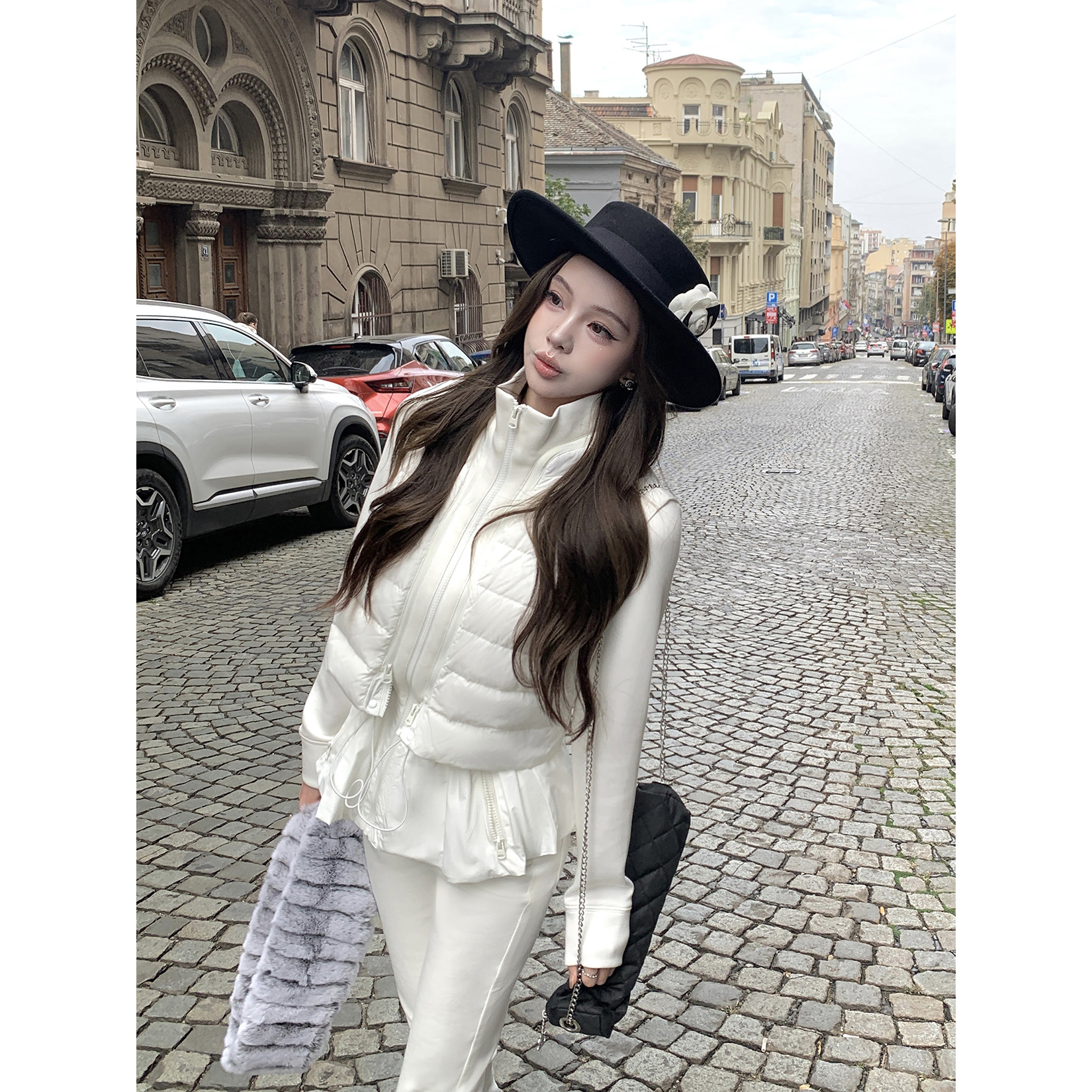 【Finland雪道日记】长期主义的冬!可拆卸排骨羽绒服&白腿精裤