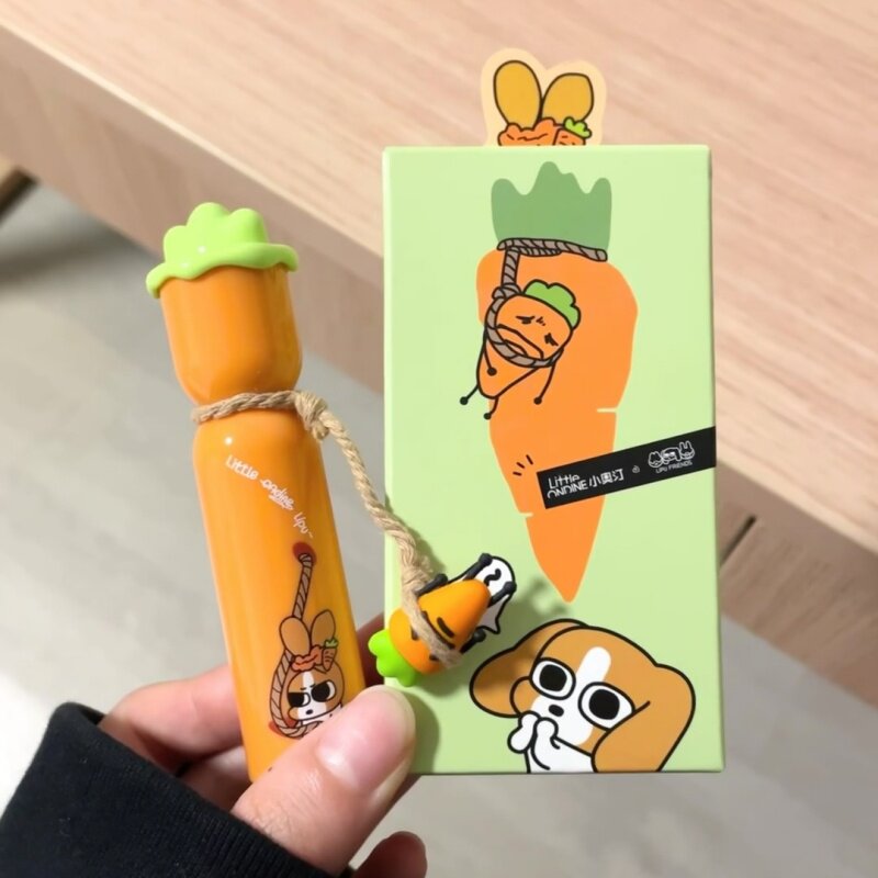 小奥汀暹罗厘普联名版胡萝卜精华水光唇露丝绒唇霜润唇显色唇釉