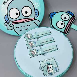 现货PINK BEAR皮可熊半鱼人合作款礼盒唇釉腮红镜子丑鱼联名套盒