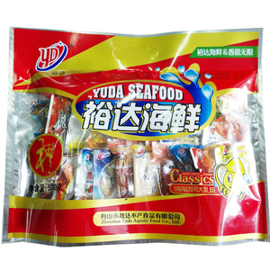 裕达海鲜大礼包500g零食小吃特产舟山即食鱼干一包吃多款海味鱿鱼
