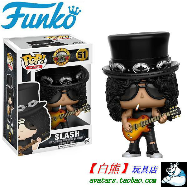 quality goods FUNKO POP Guns and Roses Guns N 'Roses band Slash Thor Hudson Saul Hudsonin the Play mode/Anime/Periphery/cos/Board games , Hand to do/Toy/Dolls/BJD/Soldier , Dolls/Decoration/Hardware Doll  category - from Buy2taobao.com to provide professional Taobao agent buy service