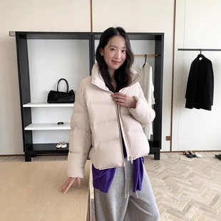 爱与南希2025冬90白鸭绒云泡芙三防轻盈松弛感羽绒服外套