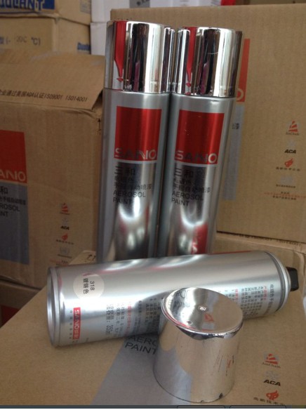 三和正品自喷漆铝合金喷漆镀锌汽车轮毂修复镀铬色电镀铬不锈钢漆