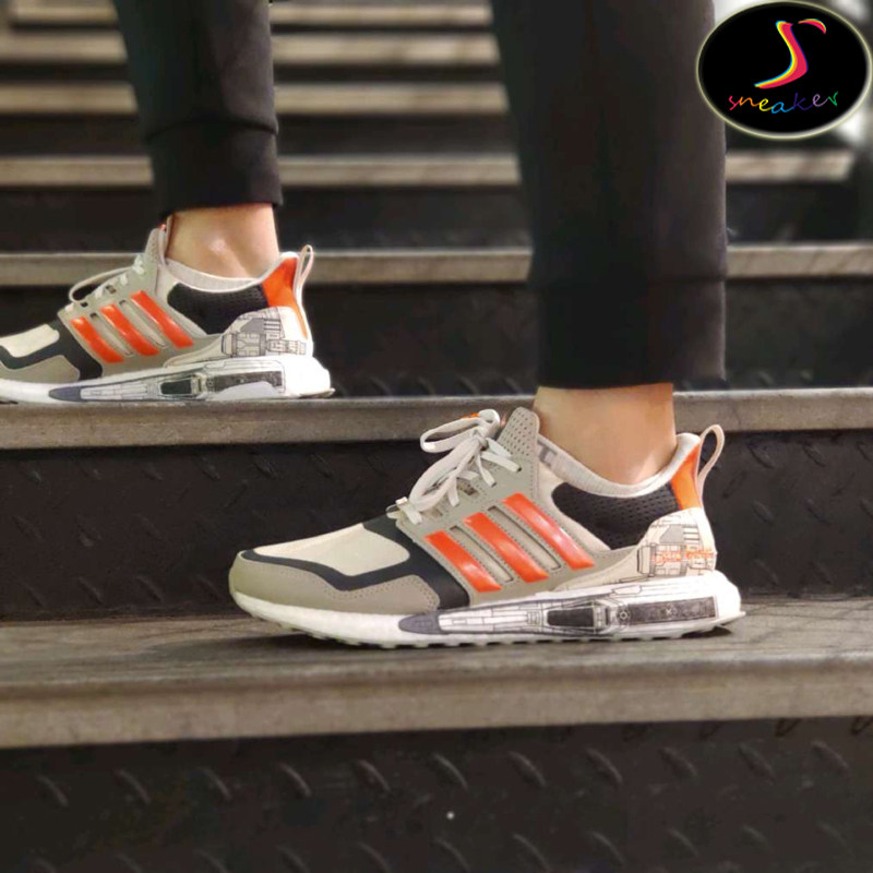 ADIDAS UltraBOOST 星球大战女子防滑耐磨低帮休闲跑步鞋FW0536