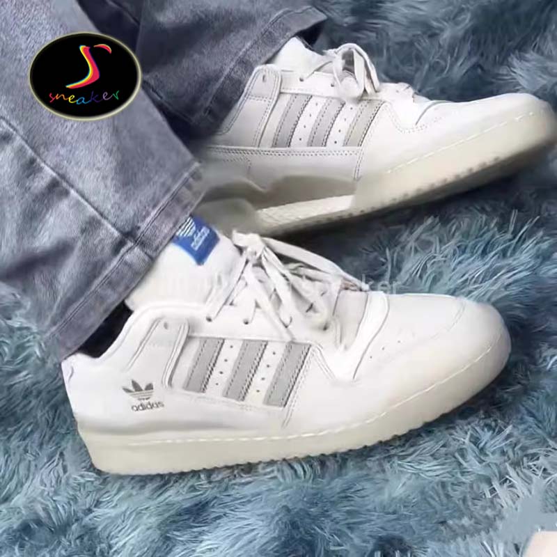 ADIDAS男女耐磨防滑低帮休闲板鞋