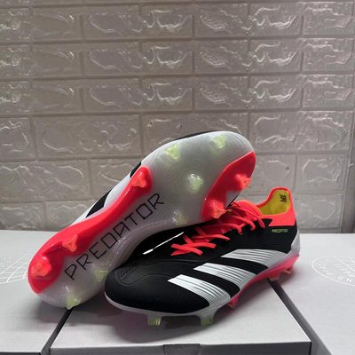 猎鹰24 Predator Elite 高端FG长钉天然人草防水实战比赛足球鞋
