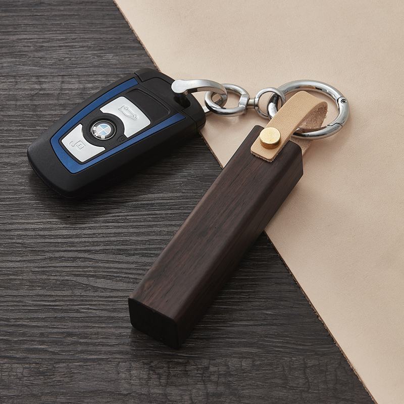 乐禔实木机关盒零钱盒随身钥匙扣