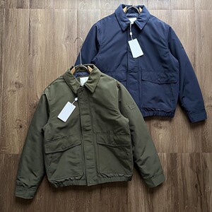 男士秋冬复古撞色灯芯绒翻领加厚夹棉棉服外套