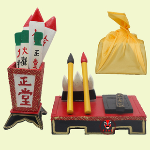 中原戏装 戏曲升堂正堂道具 戏剧衙门县官笔墨纸砚 公堂文房四宝