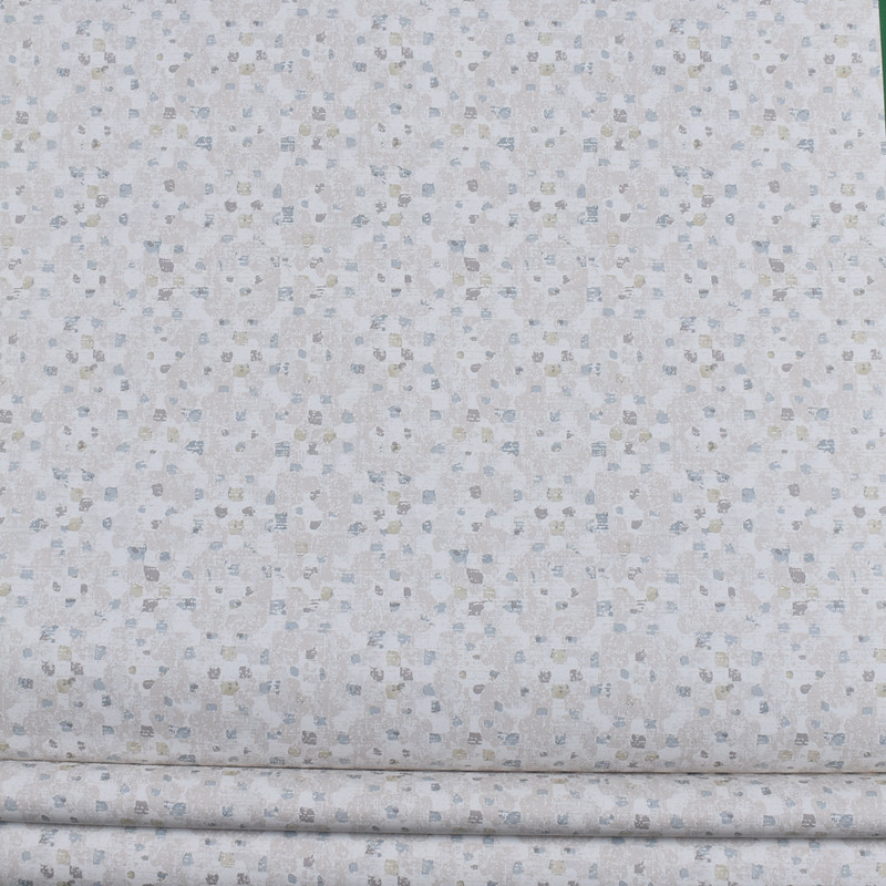 英国进口无纺布 艺术涂鸦小格子 书房客厅 复古背景墙 环保墙纸