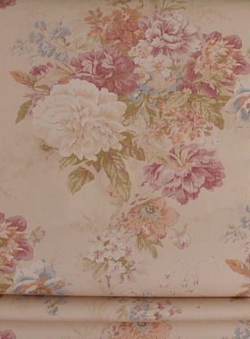 现货 美国原装进口纯纸壁纸AR200512 美式田园温馨 卧室书房墙纸