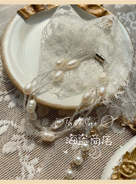 吸铁石佩戴百搭日常天然淡水珍珠