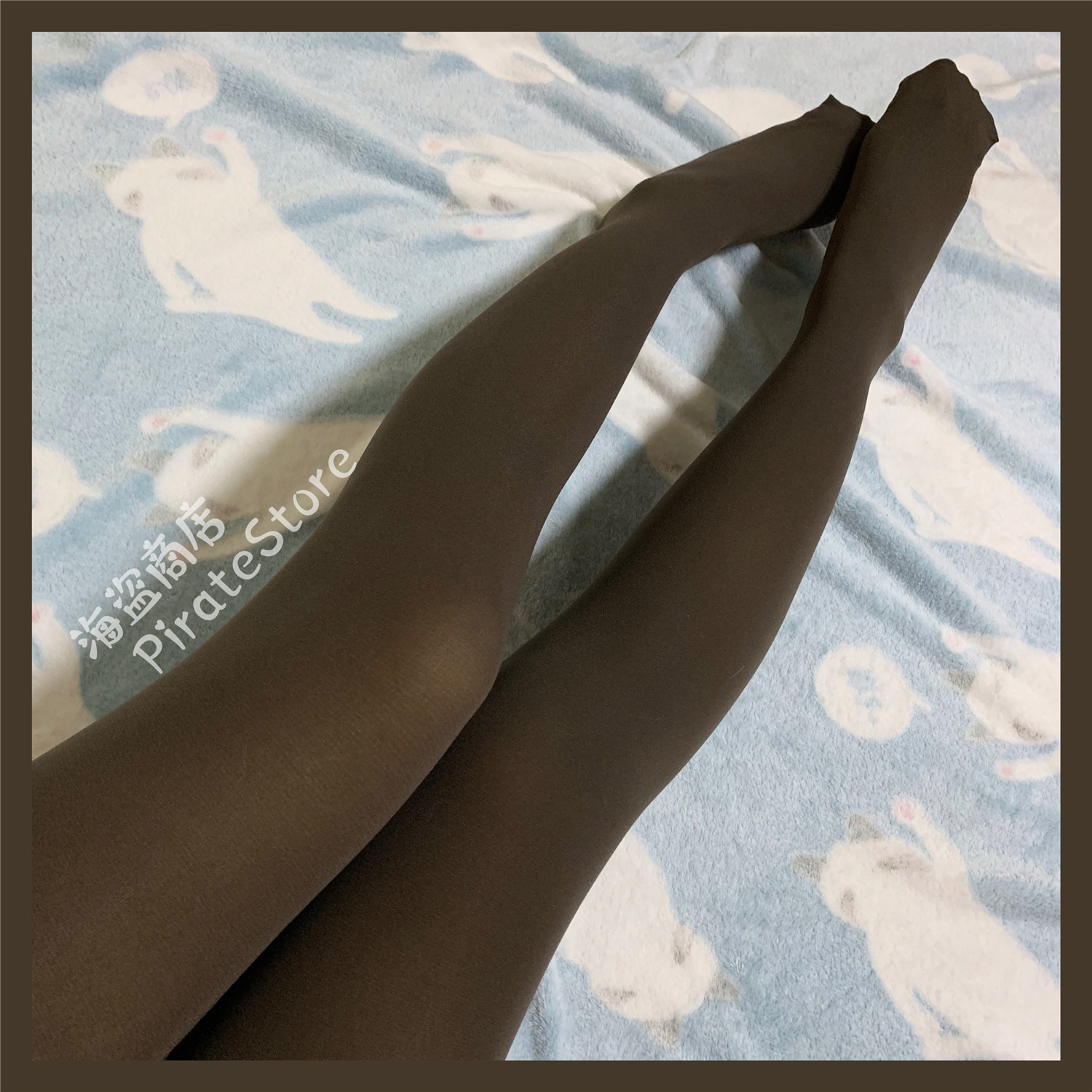 纯欲浓巧爱恋百搭天鹅绒连裤袜