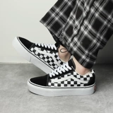Vans, классические шахматы подходит для мужчин и женщин, повседневные кроссовки, для влюбленных