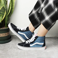 Vans, классические военно-морские тканевые эспадрильи подходит для мужчин и женщин для отдыха, кроссовки