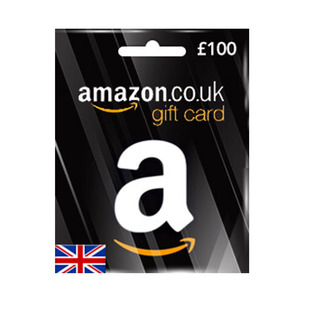 Amazon 100GBP Gift Card Certificate英国亚马逊礼品卡100英磅UK