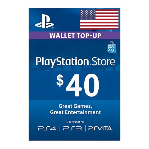 PSNCodePS4/PS5$40刀美服点卡