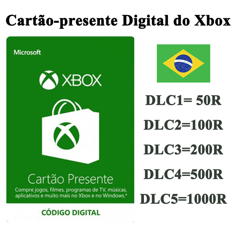 XboxCashBrasil巴西雷亚尔点卡
