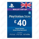 Network PlayStation Card PS4 £40GBP 英服PSN充值卡40磅PS5