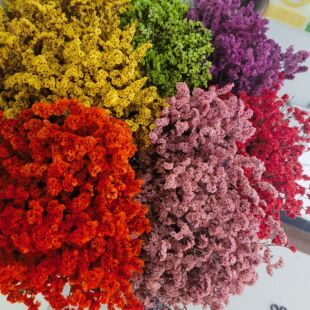 水晶草 干花 家居装饰摆件客厅插瓶真花摆放自由搭配花束 永生花