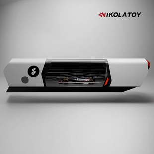 NIKOLATOY空气动力学风洞机1:64小汽车桌面风洞测试机模型